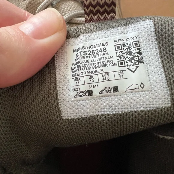 Sperry Men’s Striper Storm Hiker Sneaker Boot size 11 - Picture 7 of 7